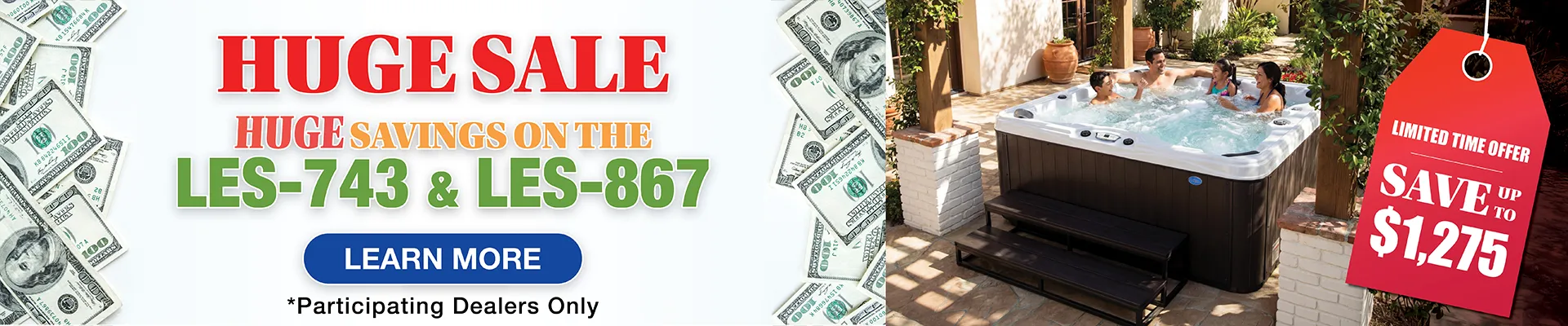 Calspas hot tub being used in a family setting - West Valley City